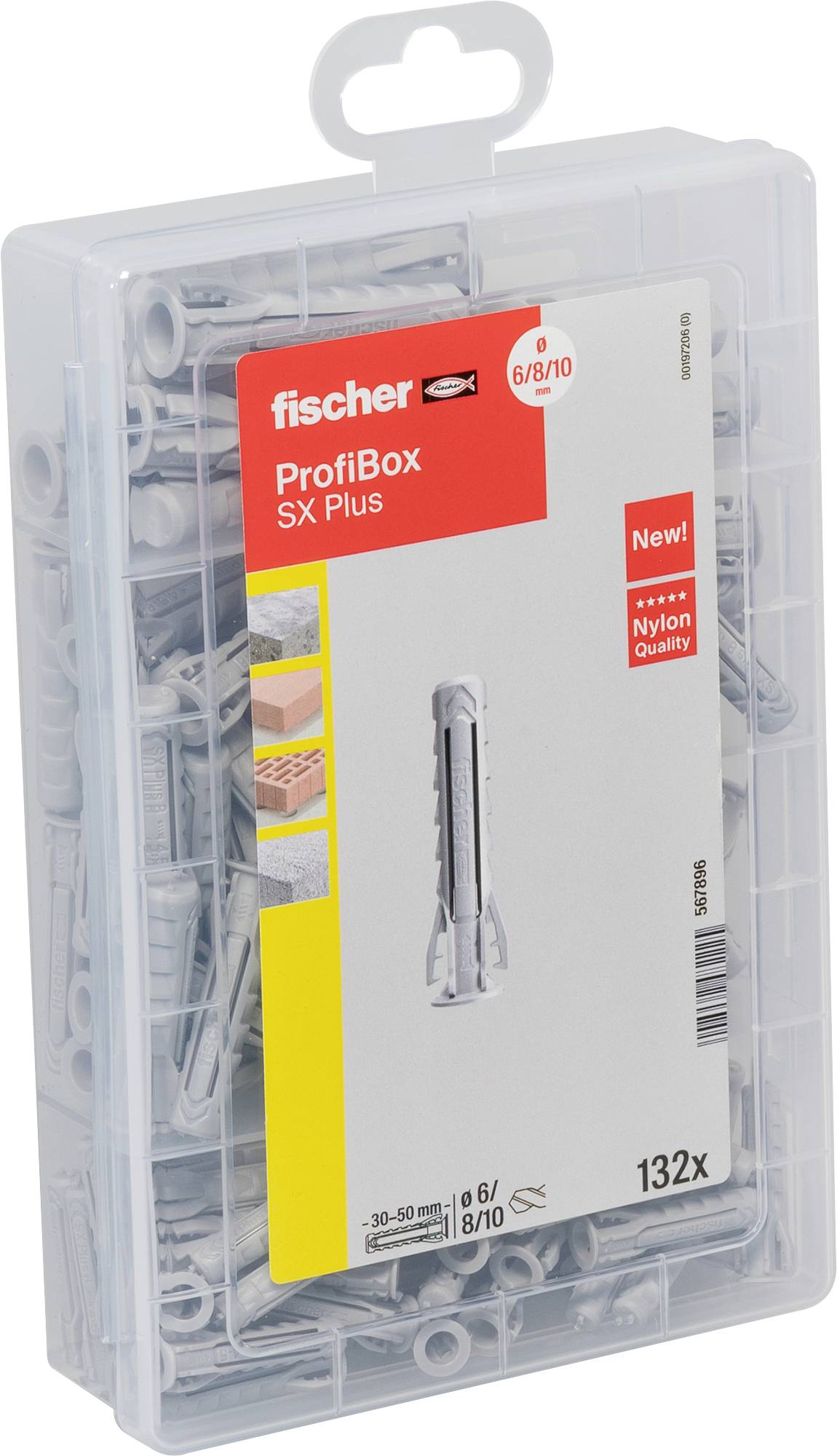 Fischer 567896 Profibox SX Plus Dübelset 1 St.