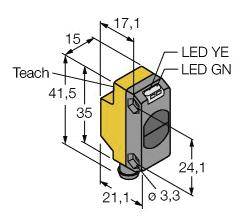 Turck Reflexions-Lichttaster QS18EP6DBQ7 3072003 1St.