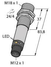 Turck Reflexions-Lichttaster M18SN6FF25Q 3058432 1St.