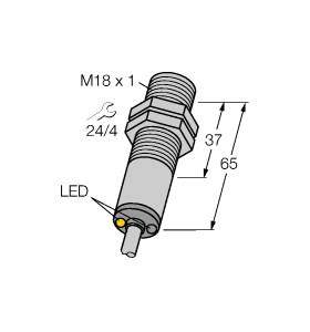 Turck Reflexions-Lichttaster M18SN6FF100 W/30 3050472 1St.