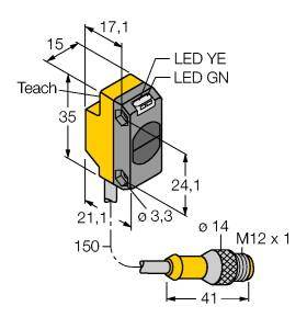 Turck Reflexions-Lichttaster QS18EN6WQ5 3069215 1St.