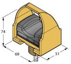 Turck Berührungstaster STBVP6L W/30' 3074235 1St.