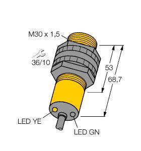 Turck Einweg-Lichtschranke S30AW3RE 3037088hellschaltend 1St.
