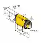 Turck 3035664 Reflexions-Lichttaster SM312WMHS W/30 PNP, Schließer, NPN, Schließer 1St. Turck 3035664 Reflexions-Lichttaster SM312WMHS W/30 PNP, Schließer, NPN, Schließer 1St.