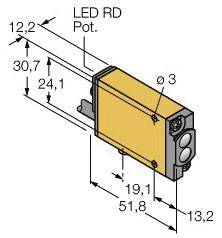 Turck Reflexions-Lichttaster SM2A312D W/30 3026319 1St.