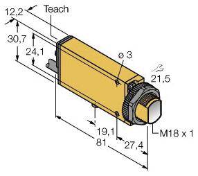 Turck Einweg-Lichtschranke SM2A31RPDQD 3026968 1St.