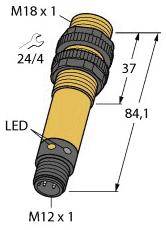 Turck Reflexions-Lichttaster S18SN6FF100QP 3075050 1St.