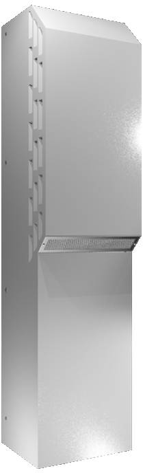 Rittal SK 3329.548 Kühlgerät 2.55kW (B x H x T) 405 x 1650 x 388mm 1St.