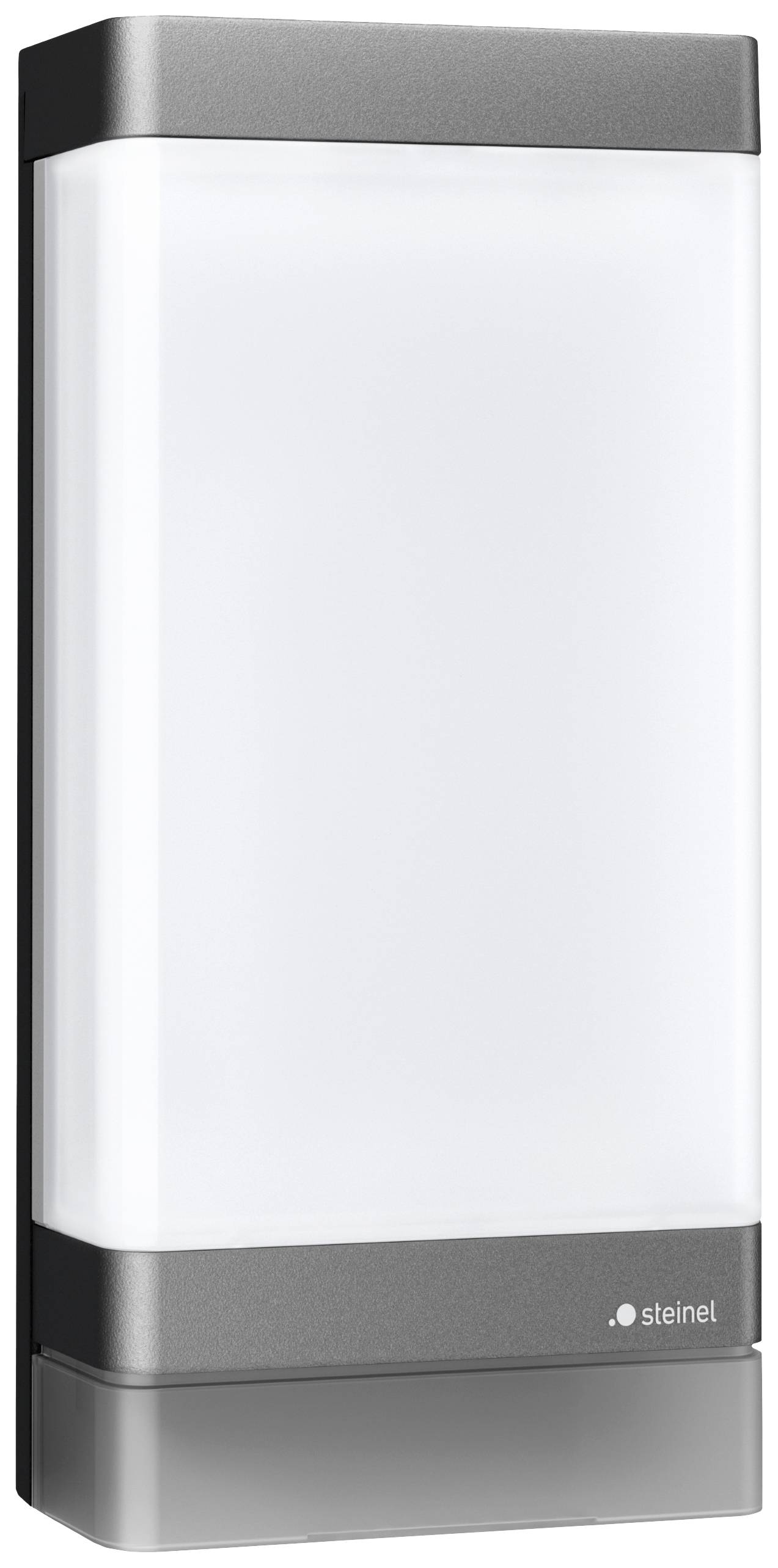 Steinel 067212 LED AUSSENLEUCHTE L 271 DIGI SC ANT LED-Außenwandleuchte mit Bewegungsmelder LED LED fest eingebaut 6.6W Anthrazit