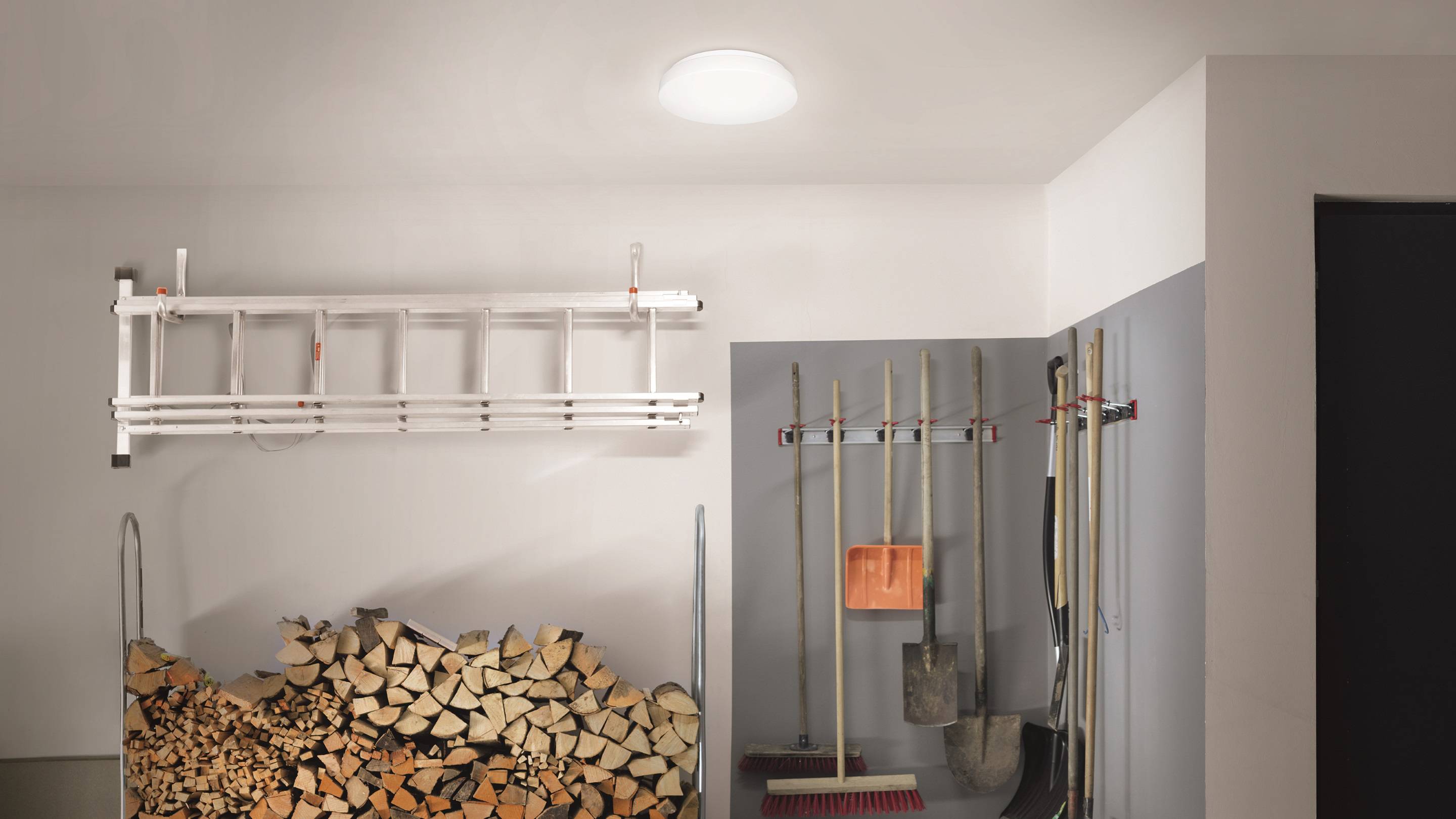 Steinel 079734 INNENLEUCHTE RS 20 S LED-Deckenleuchte mit Bewegungsmelder LED LED fest eingebaut 9.4W Weiß