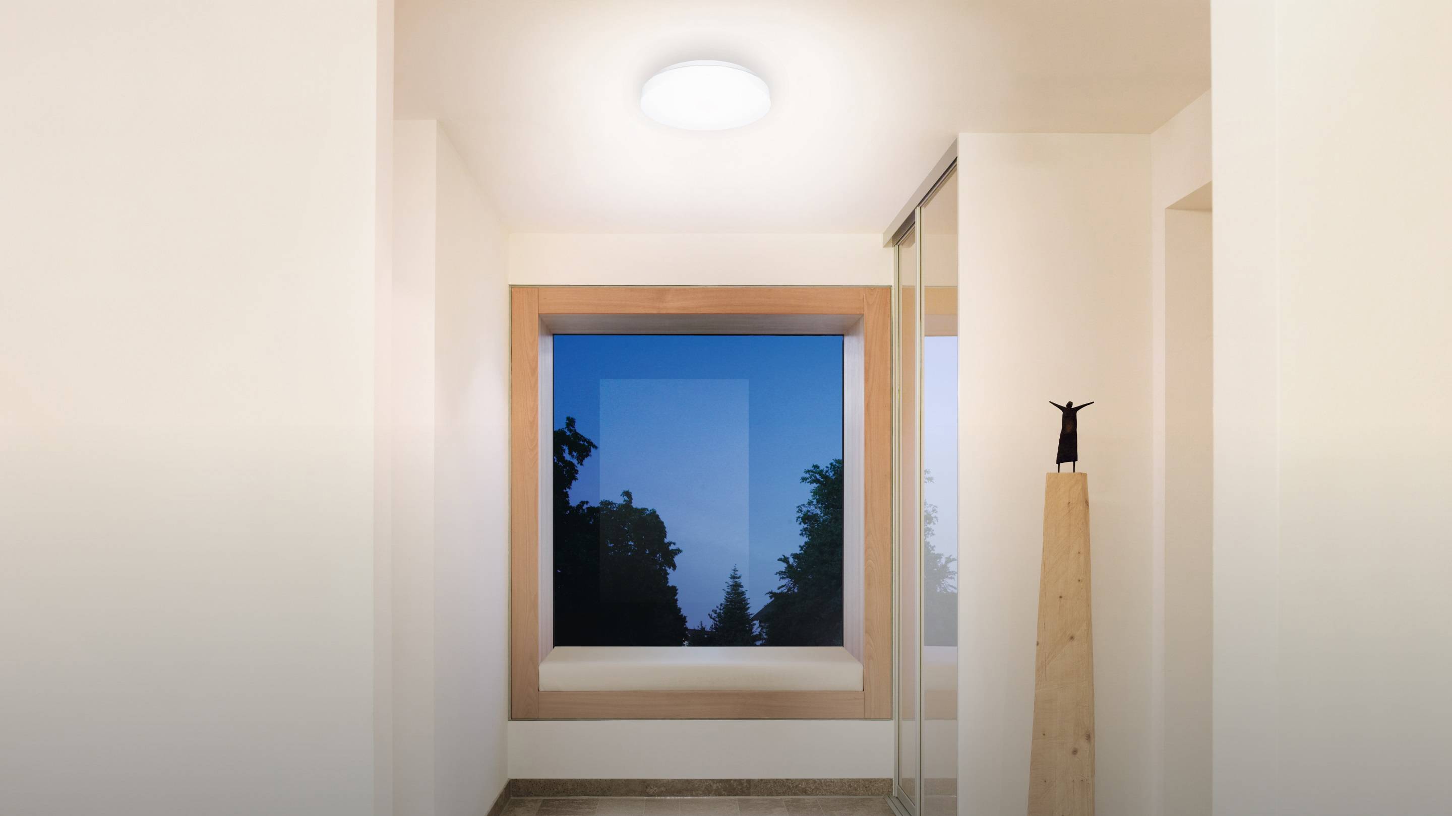 Steinel 079734 INNENLEUCHTE RS 20 S LED-Deckenleuchte mit Bewegungsmelder LED LED fest eingebaut 9.4W Weiß