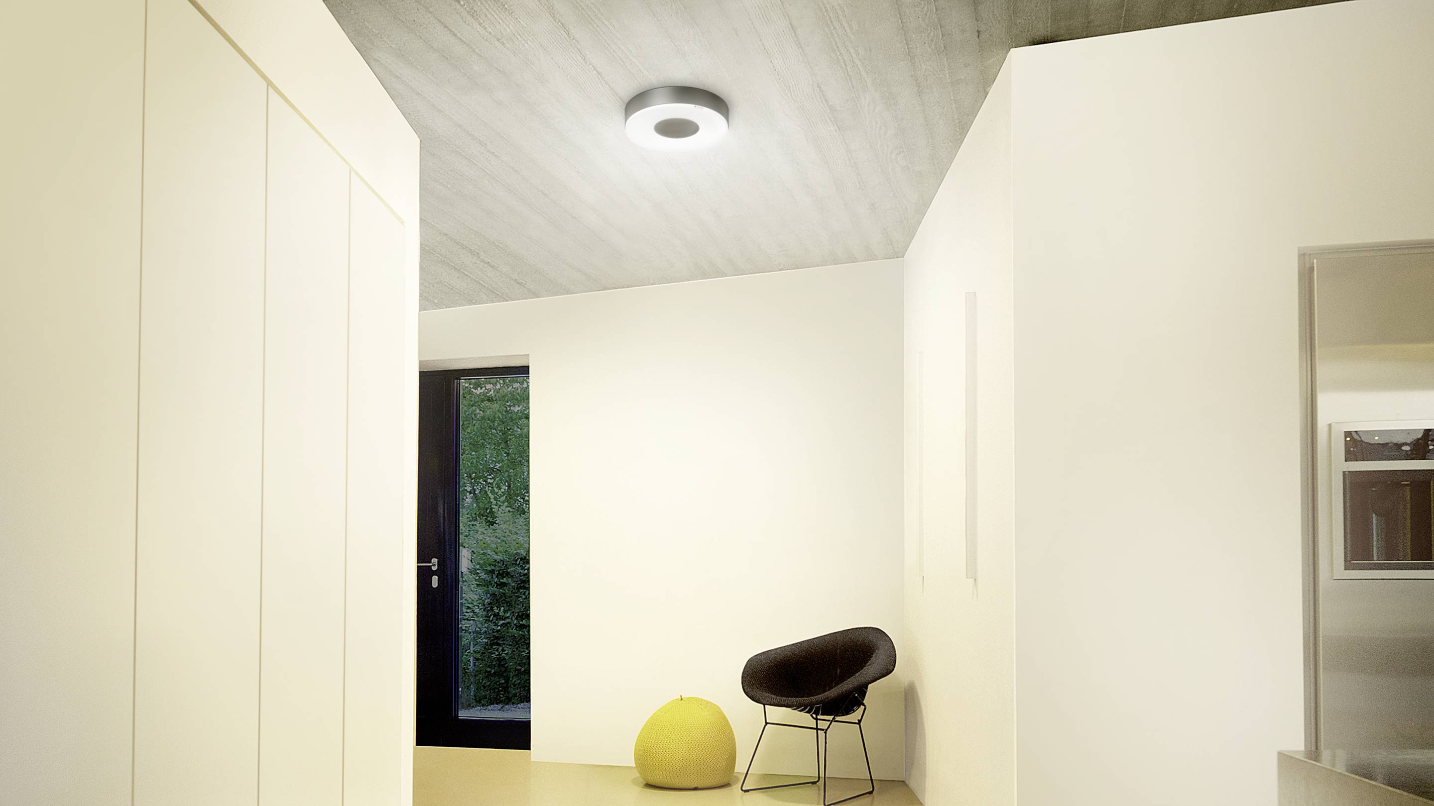 Steinel 078775 INNENLEUCHTE RS 200 C LED-Deckenleuchte LED LED fest eingebaut 17.1 W Anthrazit