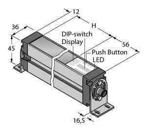 Turck Lichtvorhang EA5R1050XKQ Schutzfeldhöhe 1050mm