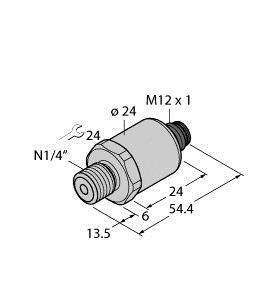 Turck Drucktransmitter 1 St. PT200PSIG-1003-U1-H1141/X
