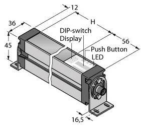 Turck Lichtvorhang EA5R150PIXMODSRQ Schutzfeldhöhe 150mm