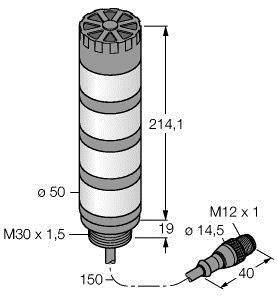 Turck Kombi-Signalgeber TL50HBGYRAQP