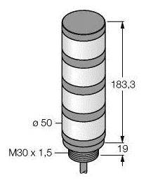Turck Signalsäule 3014600 TL50HBGYR 1St.