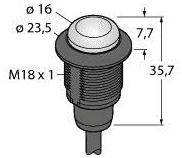 Turck Rundumleuchte S18LBXXP 3020907 Dauerlicht