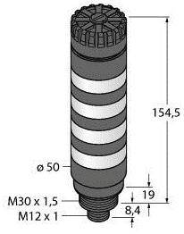 Turck Kombi-Signalgeber TL50BLBGYRAQ