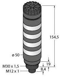 Turck Kombi-Signalgeber TL50BLR1Y2G1B2AQ