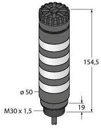 Turck Kombi-Signalgeber TL50BLBGYRAC