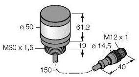 Turck Signalsäule 3011587 TL50GQP 1St.
