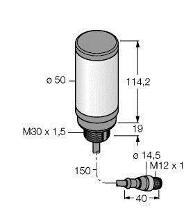 Turck Signalsäule 3010501 CL50GRYNQP 1St.