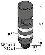 Turck Kombi-Signalgeber TL50BLR1R1AOS3Q