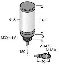 Turck Signalsäule 3093837 CL50BXXPQP 1St.