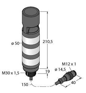 Turck Kombi-Signalgeber TL50HGYRAOS3QP