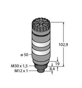 Turck Signalsäule 3804959 TL50C2AKQ 1St.