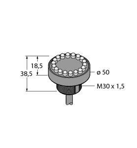 Turck Rundumleuchte K50LDGRYP 3079720 Dauerlicht