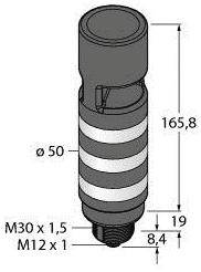 Turck Signalsäule 3804997 TL50BL3AOSKQ 1St.