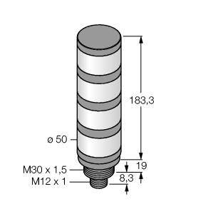 Turck Signalsäule 3805625 TL50WGBYQ 1St.