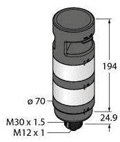 Turck Signalsäule 3095417 TL70RYAQ 1St.