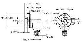 Turck Inkremental Drehgeber 1 St. REI-05I8E-2H2048-H1181 Optisch