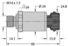 Turck Drucktransmitter 1 St. PT600R-2119-I2-AMP3J1