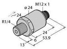 Turck Drucktransmitter 1 St. PT10R-1010-U2-H1143
