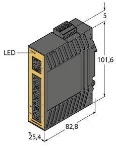 Turck SE20-84X-RJ522 Industrial Ethernet Switch