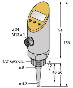 Turck 6840028 TS-516-LI2UPN8X-H1141-L050 Temperatursensor