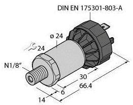 Turck Drucktransmitter 1 St. PT750PSIG-2014-U1-DA91/X
