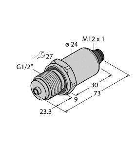 Turck Drucktransmitter 1 St. PT10R-2008-I2-H1141/X
