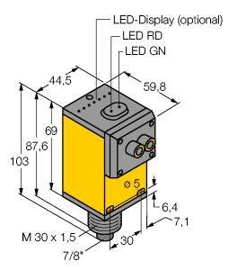 Turck 3054324 Q45BW13FVQ Lichtleitersensor 1 St. (L x B x H) 60.5 x 44.5 x 101.6mm