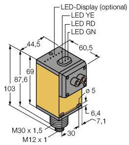 Turck 3053816 Q45BW22FVQ1 Lichtleitersensor 1 St. (L x B x H) 60.5 x 44.5 x 102.6mm