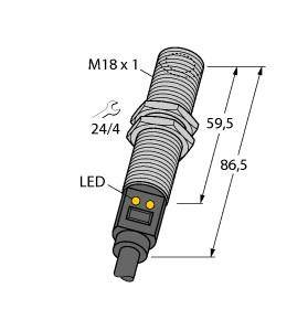 Turck 3074922 M18TUP14 W/30 Temperatursensor
