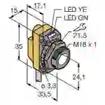 Turck 3074233 Ultraschall-Reflexionstaster QS18UPAE W/30 1St. Turck 3074233 Ultraschall-Reflexionstaster QS18UPAE W/30 1St.