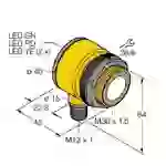 Turck 3074845 Ultraschall-Reflexionstaster T30UUPBQ-CRFV 1St. Turck 3074845 Ultraschall-Reflexionstaster T30UUPBQ-CRFV 1St.