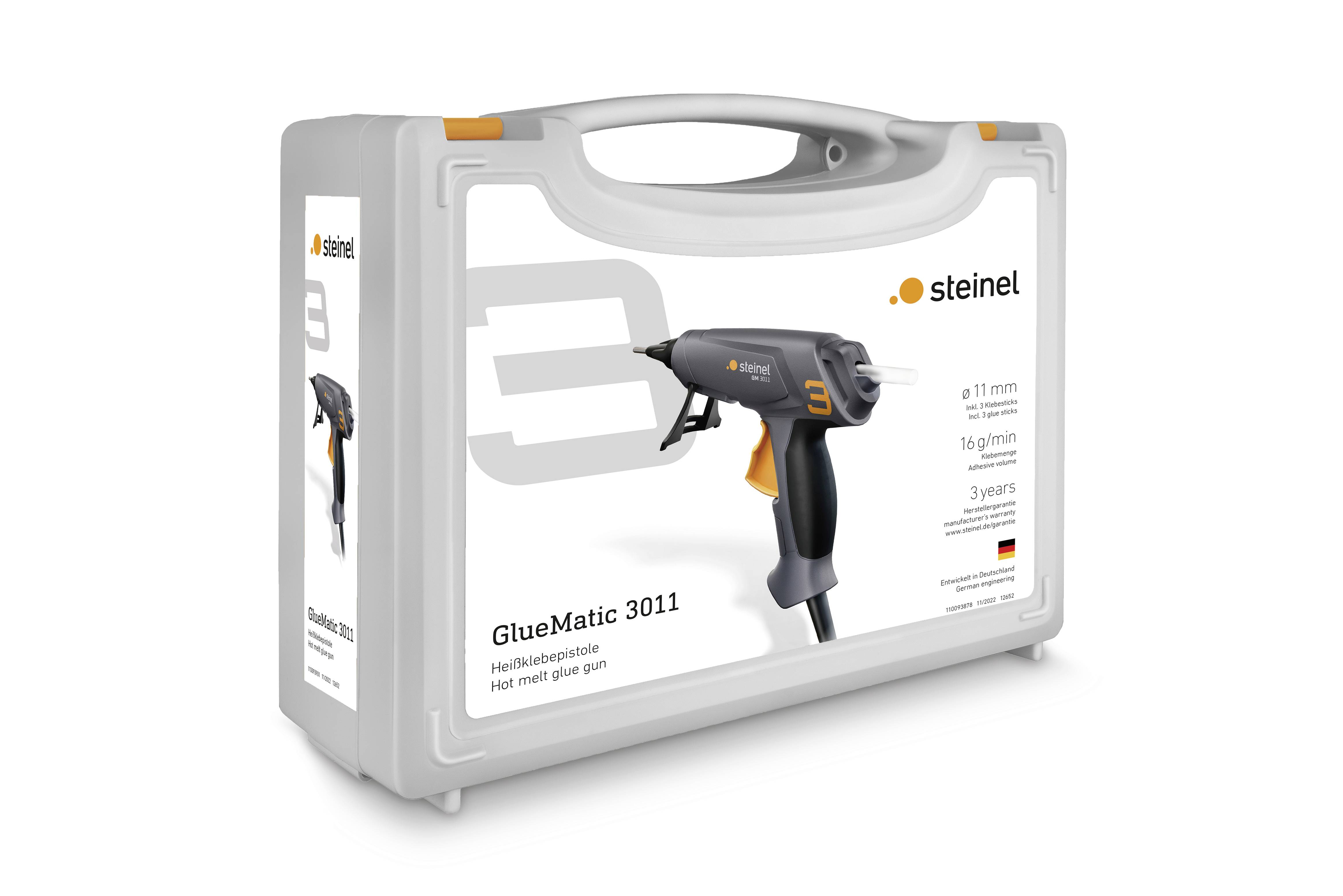 Steinel Gluematic 3011 Heißklebepistole inkl. Koffer 11 mm 45 W 1 St.