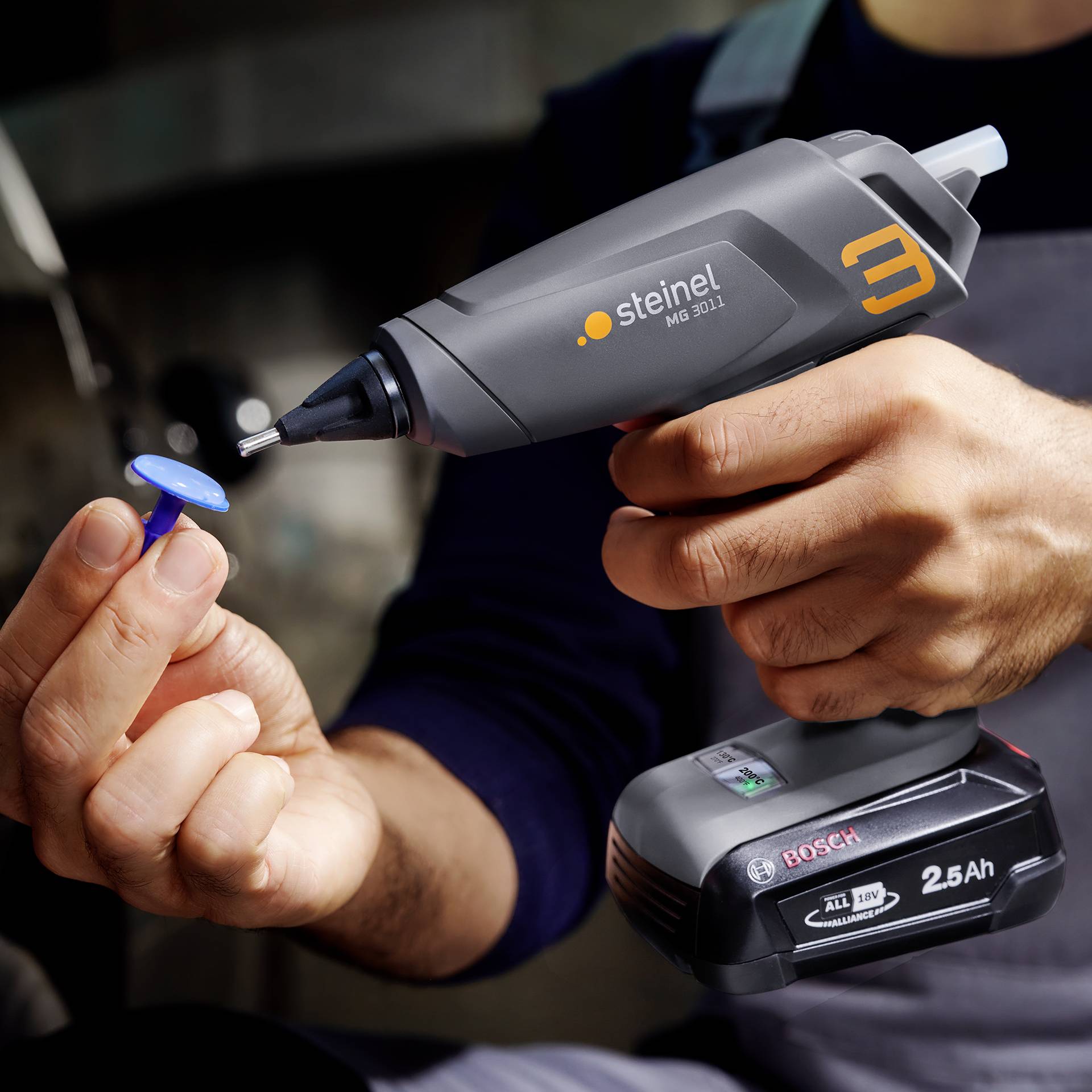 Steinel GLUE MOBILE 3011 FS Heißklebepistole ohne Akku 11mm 18V 1St.