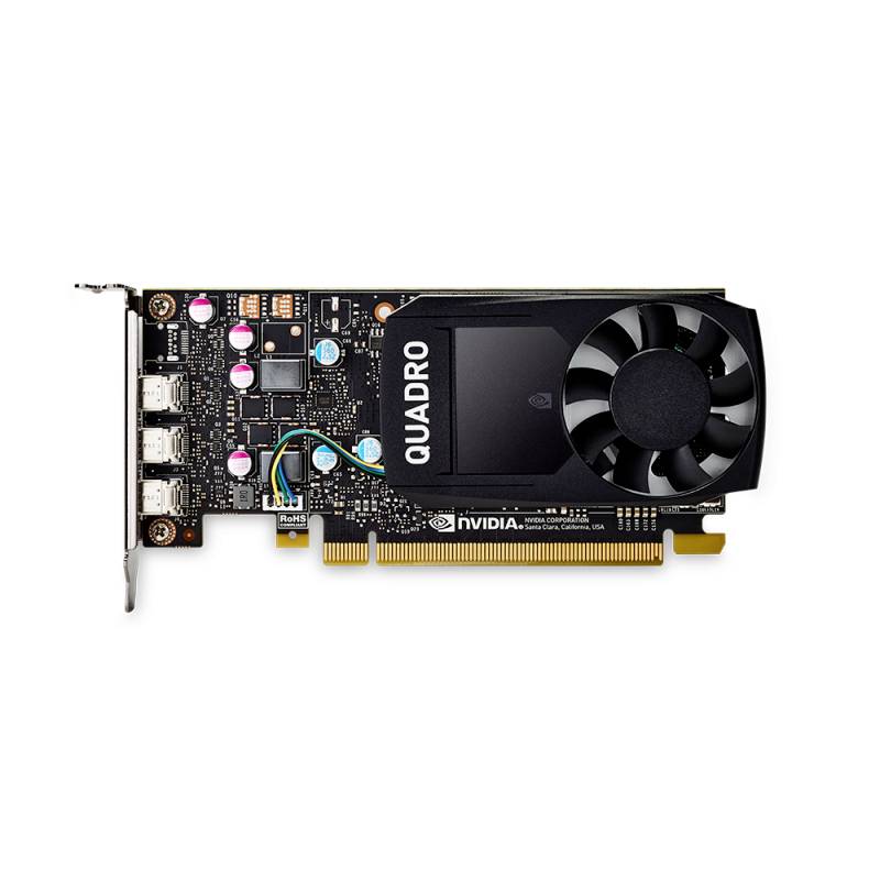 PNY Workstation-Grafikkarte Nvidia Quadro P400 2 GB GDDR5-RAM PCIe x16 Mini DisplayPort Low Profile